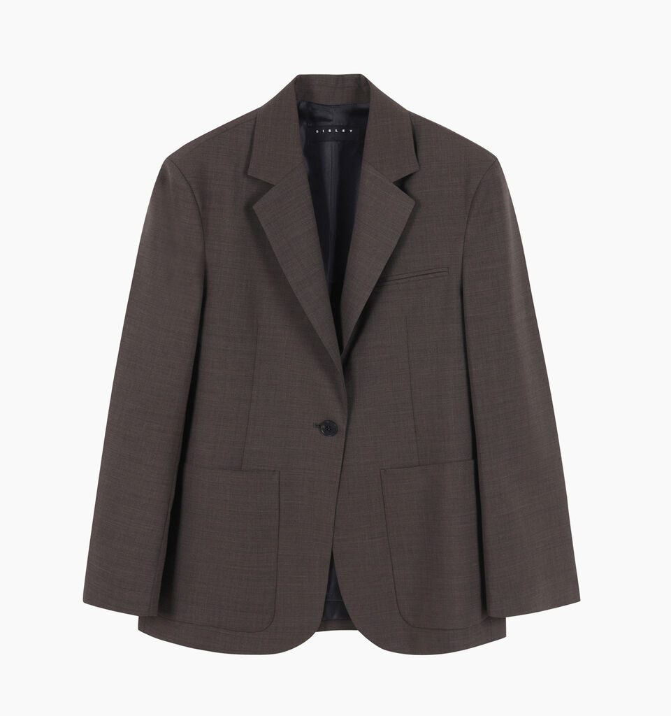 JACKET - sisley k blazer - Brown | Sisley K image number 1